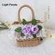 Flower Lolita Style Straw Bag (LG53)